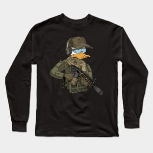 xm7 rifle. contractor duck. Long Sleeve T-Shirt